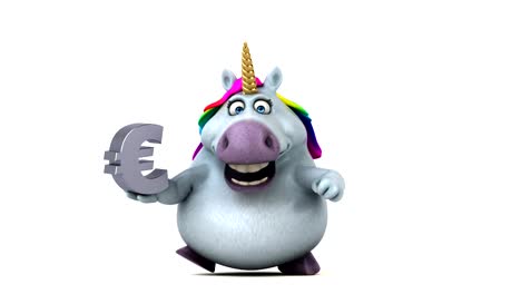 Divertida-unicornio---animación-3D