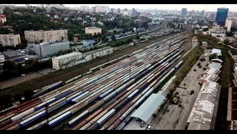 Paisaje-urbano-de-Kiev-en-Ucrania