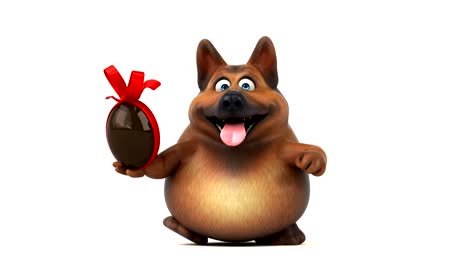 Fun-german-shepher-dog---3D-Animation