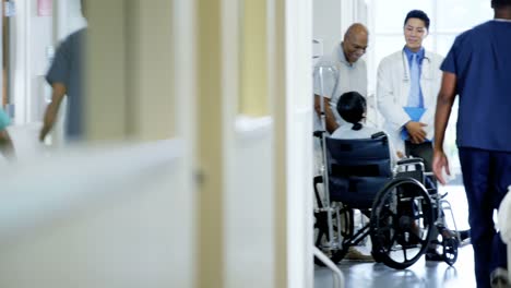 African-American-mujer-senior-en-silla-de-ruedas-y-esposo