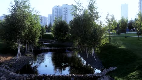 Cascade-pond-in-the-park