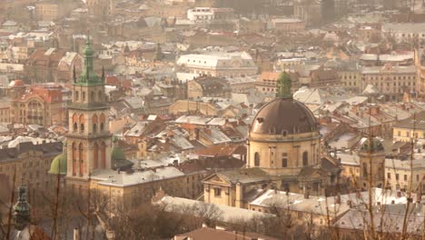 Paisaje-urbano-de-Lvov,-Ucrania