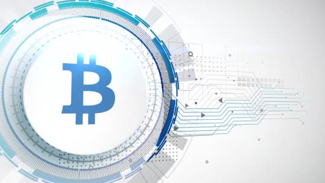 bitcoin-cryptocurrency-icon-animation-white-digital-elements-technology-background