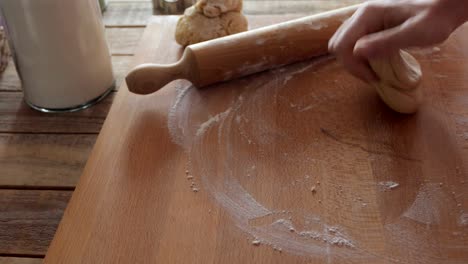 Easter-cake-making,-close-up