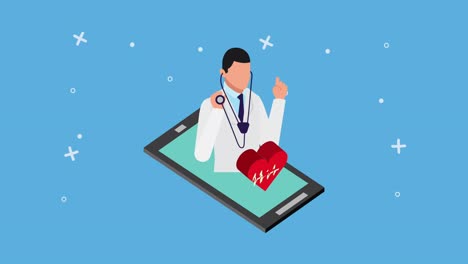 médico-en-smartphone-con-tecnología-en-línea-de-atención-médica