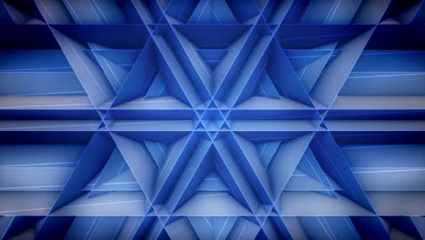 Blue-Hexagon-pattern-loop-video,-stage-background-loop-movie