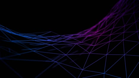 3D-Wireframe-Abstract-Background-Animation-With-Moving-Lines