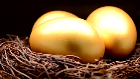 gold-eggs-on-nest-rotating