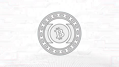 Bitcoin-Cash---BCH---3D-Cryptocurrency-Outline-Coin-Loop