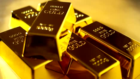 Stack-of-gold-bars.-Financial-concepts.