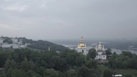 Aerial-View-Kiev-Pechersk-Lavra