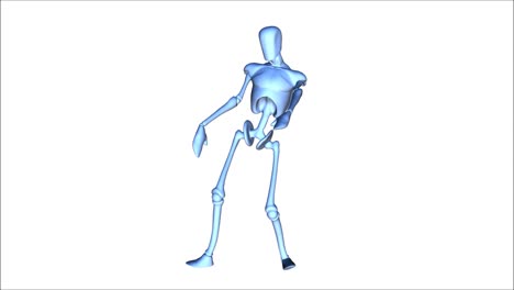 Animation-of-a-posing-Mannequin