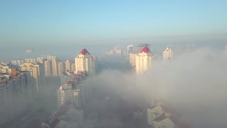 Kiev-in-the-fog-by-the-drone