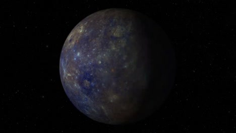 Rotating-Planet-Mercury---Center-Medium