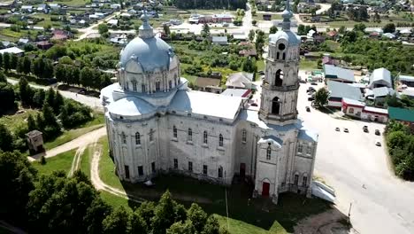 View-of--white-stone-Orthodox-church-of-Life-Giving-Trinity