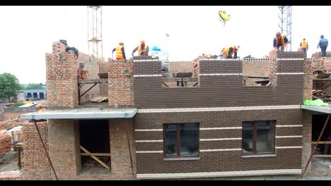 Construction-Of-A-Brick-Apartment-Building