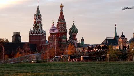 Basilius-Kathedrale-(Tempel-des-Basilius-der-selige),-Roter-Platz,-Moskau,-Russland