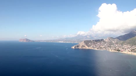 Blick-vom-Penon-de-Ifach-in-Calpe-Spanien