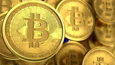 Bitcoins-Hintergrund