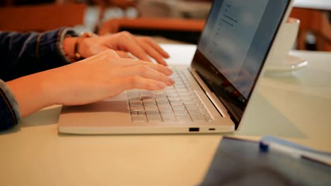 Estudiante-de-Universidad-femenino-usando-laptop-y-hacer-la-tarea-en-el-café