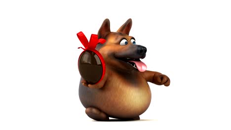 Fun-german-shepher-dog---3D-Animation