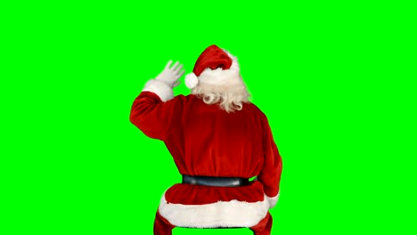 Santa-claus-waving-hands