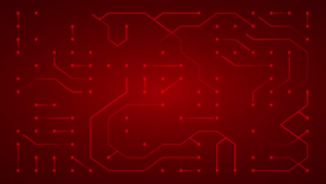 Glowing-energy-flow-through-circuit-board-conductors