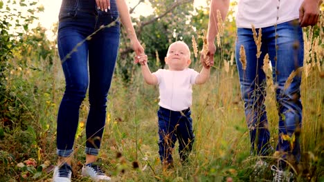 Happy-family.-Father,-mother-and-a-small-charming-son