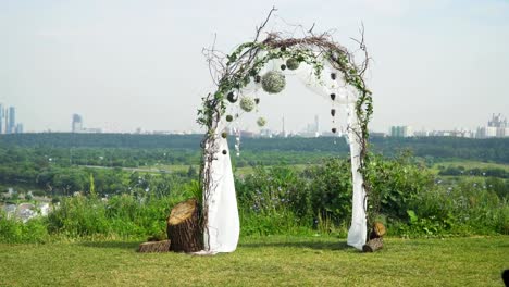 Hochzeit-Zeremonie-Bogen