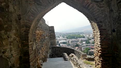 Ansicht-der-Stadt-Gori,-Georgien