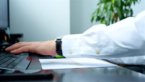 Businessman-Typing-On-A-Keyboard