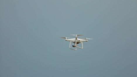 the-quadcopter-is-shooting