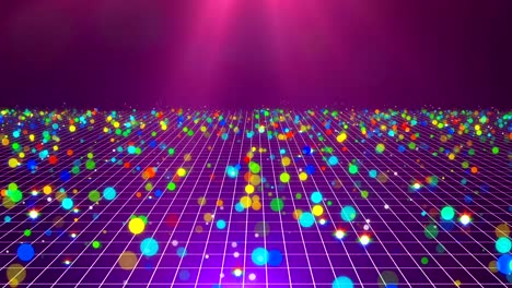 Disco-farbigen-Hintergrund