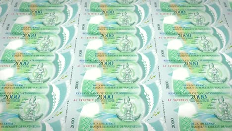 Banknotes-of-two-thousand-vanuatuan-vatu-of-Vanuatu,-cash-money,-loop