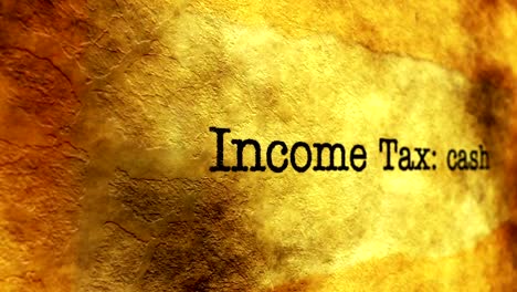 Income-tax-on-grunge-background