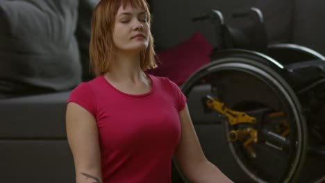 Paraplegic-Woman-Meditating