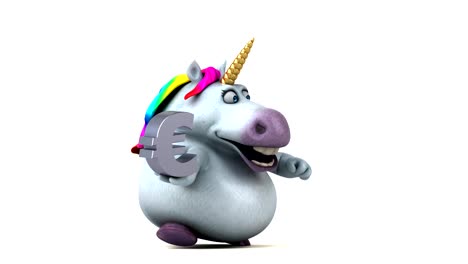 Divertida-unicornio---animación-3D