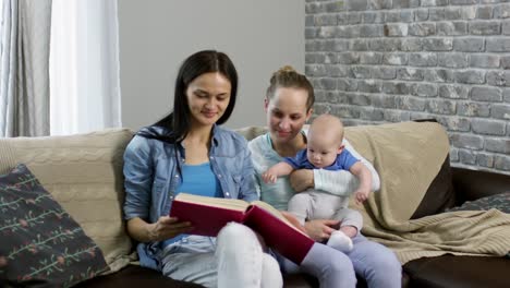 Same-Sex-Couple-Reading-Book-to-Baby