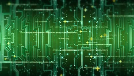 Futuristic-Circuit-Board-Animation-With-Bokeh-Effects