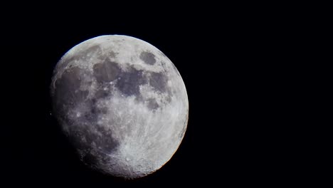 epische-Nahaufnahme-Telephoto-Mond-Zeitraffer