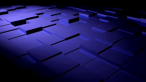 Cubic-surface-in-motion.-Ready-animation-of-cubes-moving-up-and-down