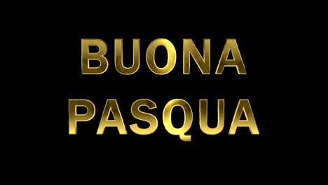 Particles-collecting-in-the-golden-letters---Buona-Pasqua