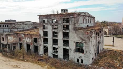 Flight-over-the-destroyed-factory.