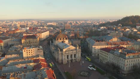 Panorama-der-antiken-Stadt.-Ukraine-Lviv-City