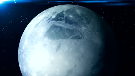 Planet-Pluto-animation.-3d-rendering-background