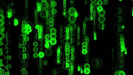 Code-bitcoin-green