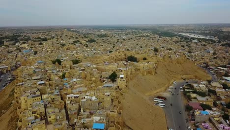 Vista-aérea-de-la-ciudad-de-Jaisalmer