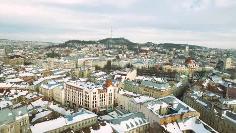 Old-City-Street-fliegende-Bewegungen-FullHD