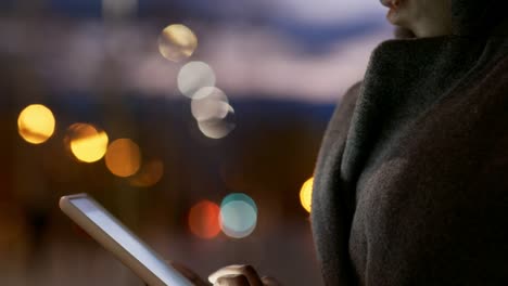 African-Woman-Typing-on-Smartphone