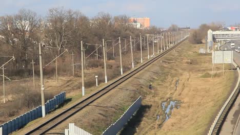 Rostov-highway-at-the-entrance-to-Krasnodar,-Russia